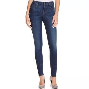J brand super skinny jeans bluebell blue denim size 25